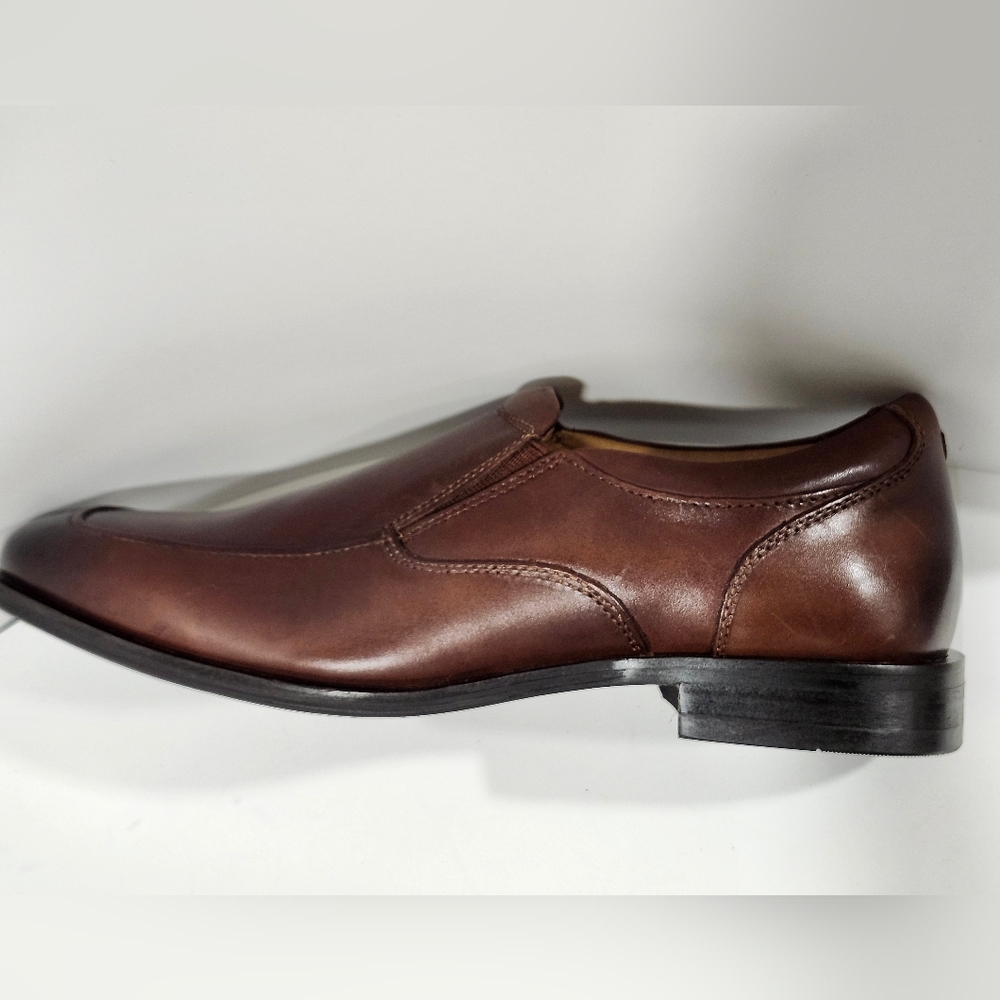 Vionic Men's Sullivan Rich Brown Leather Loafers Size 8 NWT